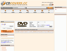 Tablet Screenshot of cdcovers.cc